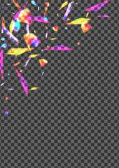 Orange Shimmer Background Transparent Vector. Spark Shiny Design. Multicolored Concept Illustration. Glow Starburst. Twinkle Splash Card.