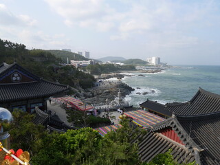 temple by the sea or seaside temple