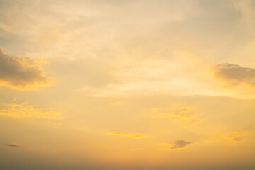 Fototapeta na wymiar Beautiful sunset sky with clouds