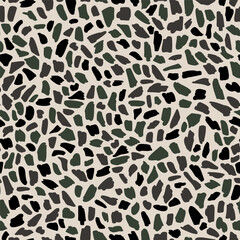 Grunge brush strokes seamless pattern. Abstract texture.