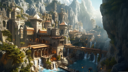 Dwarven Mountain City