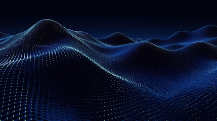 Abstract linear waves pattern background