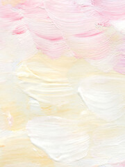 Hand Painted Acrylic Texture. Abstract Background.