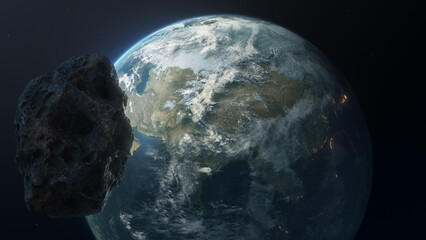 Asteroids Approaching Earth