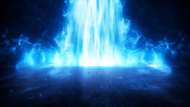 Vfx Beam Teleport Hit Effect