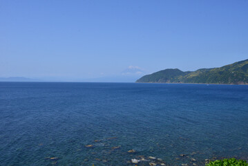 伊豆半島のリアス式海岸