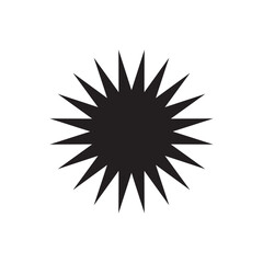 sun and moon in black