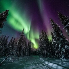 Aurora Borealis/Northern Lights, Generative AI