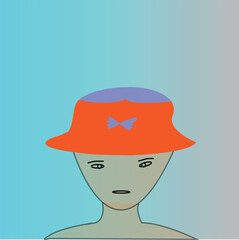 person with hat