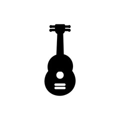 Guitar Music Instrument Solid Icon