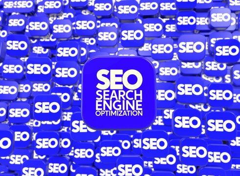 SEO, Search Engine Optimization - Stock Photos