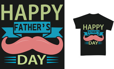 Obraz premium Father's Day T-Shirt Design