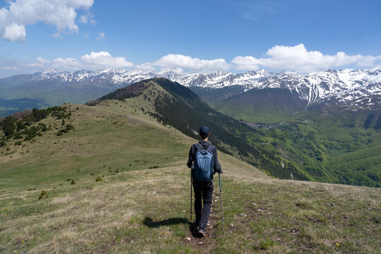 Randonn&eacute;e sur les Monts Sharr &agrave; Prevalla, Kosovo