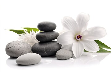massage background isolated on white background. Generated by AI