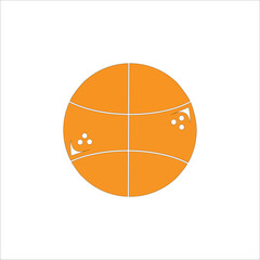 icon vector basket ball illustration design