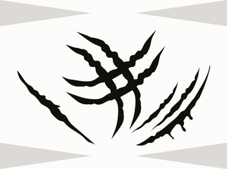 Claw Marks SVG Cut File, Scratches Svg, Ripped Svg, Scratch Mark Svg, Paw Scratch Svg, Rips Svg, Claw Marks