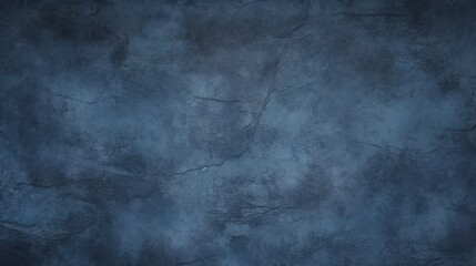 Fototapeta na wymiar Background image of texture plaster on the wall in dark blue black tones in grunge style
