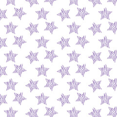 Abstract purple star background