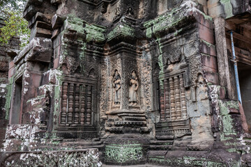 Fototapeta na wymiar Ta Prohm Temple in Angkor Archaeological Park, Siem Reap, Cambodia