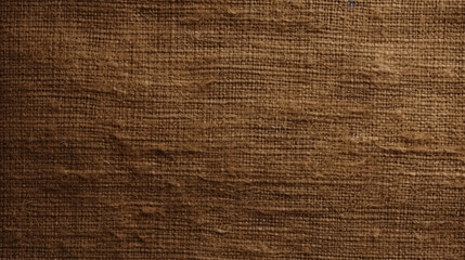 Fototapeta na wymiar Hessian sackcloth canvas woven texture pattern background. Generative Ai