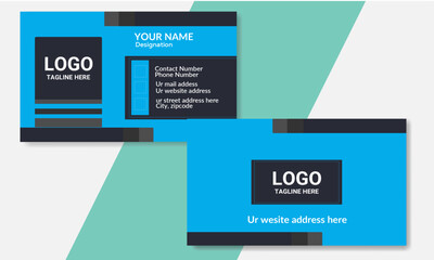 Corporate businesscard design for personal identity