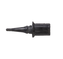 outside temperature sensor, water temp sensor, Isolated. Spare auto parts for repair in vehicle garage or workshop.