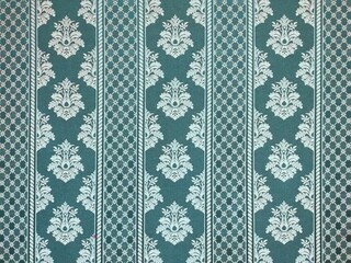 Seamless Floral Lace Pattern Continuous Background