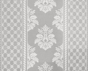 Seamless Floral Lace Pattern Continuous Background