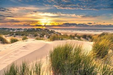Gardinen View from dune top over North Sea © creativenature.nl