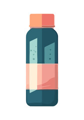 water bottle icon isolated