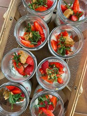 Vegan breakfast spread in sunny Mallorca