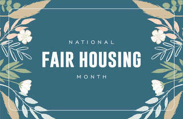 Fair Housing Month