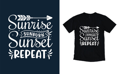 Summer t-shirt design, with tropical beach t-shirt design, Summertime Hawaii beach t-shirt design, Vintage Hawaii surfing label,
Hand-painted watercolor summer lettering