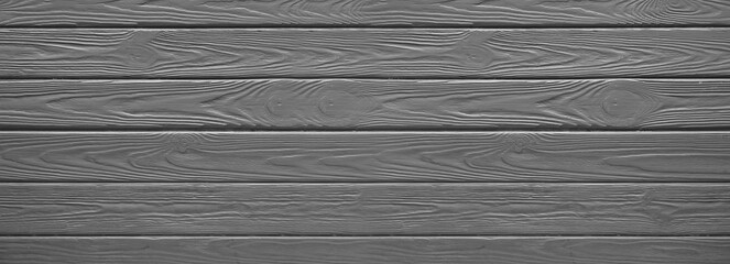 Fototapeta premium Texture of grey wooden boards as background
