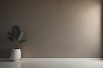 Ai Generated minimalist wall background