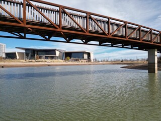 bridge over the river