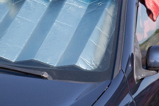 Protective foil to protect the car interior from the sun.UV protection of the car.