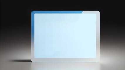 Modern Glass Tablet Background for Mockups
