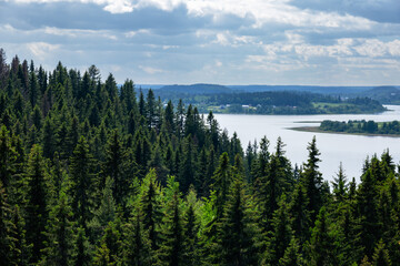 Summer landscapes of Karelia