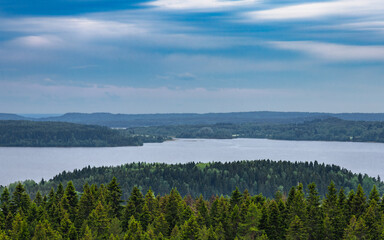 Summer landscapes of Karelia