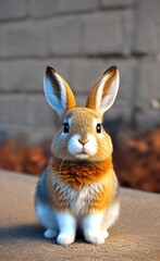  rabbit in the garden