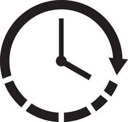 time Clock watch icon