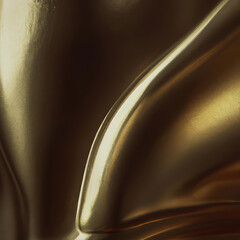 Abstract realistic golden color tone solid mettalic background.