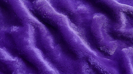 Fototapeta na wymiar Purple Velvet Fabric Texture Background - Textile Material - Generative AI