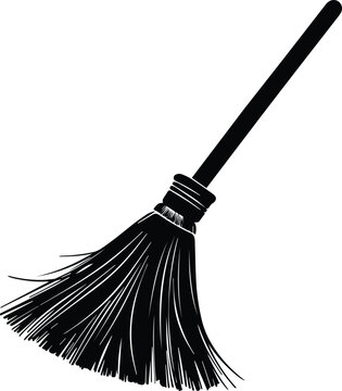 Indian Broom Clipart Black And White Free