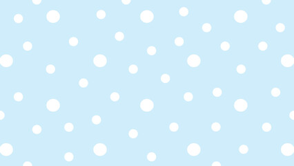 Light blue background with white dots
