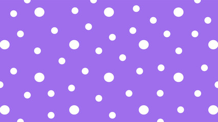 Violet background with white dots
