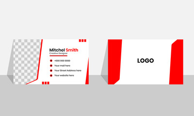 Creative professional business card template.