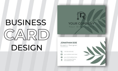 
Modern Editable Business Card Template, Minimalist Business Cards, Chic Business Card, Printable Business Card Template, 