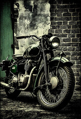 vintage motorcycle